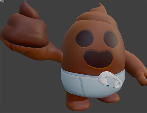 Poop Spike Brawl Stars By Goatgamez Download Free Stl Model