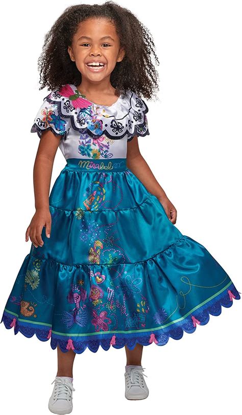 Vestido Disney Encanto Mirabel disfraz para niñas de 3 años en