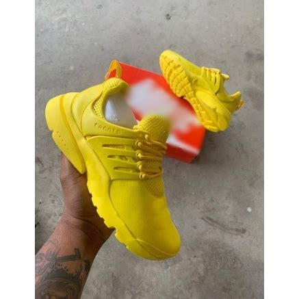 Tenis Presto Nke Amarelo Air Academia Shopee Brasil