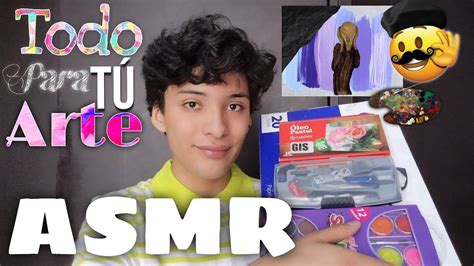 ASMR Roleplay Vendedor de arte ASMR en español ASMR con el CF YouTube