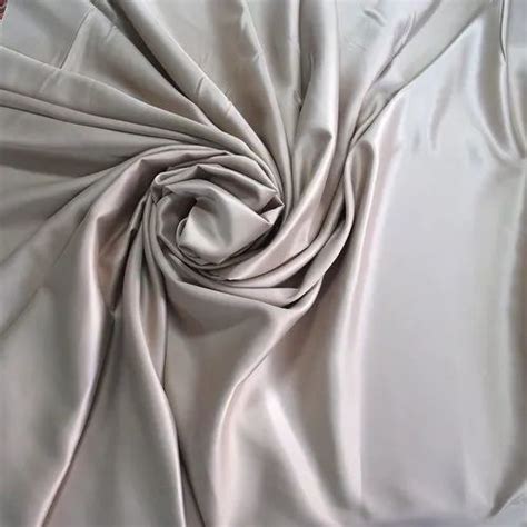 Plain Solids Polyester Satin Fabric At Rs 38 Meter In Surat ID