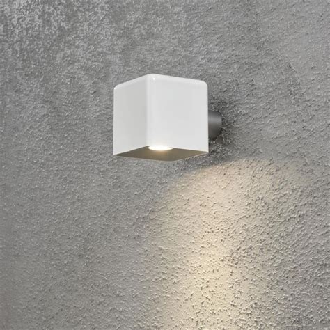 Amalfi Wall Light Led White Konstsmide