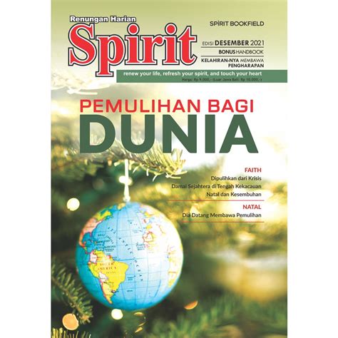 Jual Renungan Harian Spirit Edisi Terbaru Tahun Shopee Indonesia