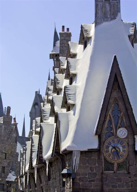 Harry Potter Castle In Universal Studios Los Angeles California