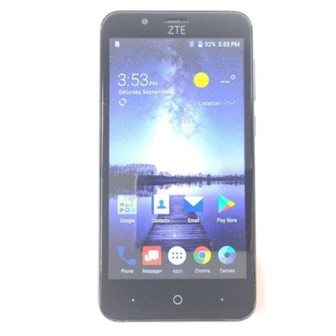 Zte Blade Vantage Z839 Android Smartphone Locked To Verizon Black