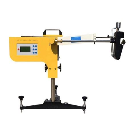 Digital Display Pendulum Skid Friction Coefficient Tester Pavement