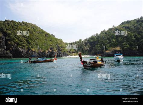 Thailand pipi island waters Stock Photo - Alamy