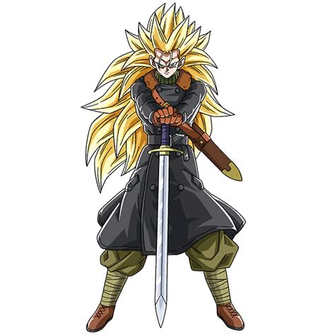 Trunks Ssj3 Xeno Render 2 [sdbh World Mission] By Maxiuchiha22 On