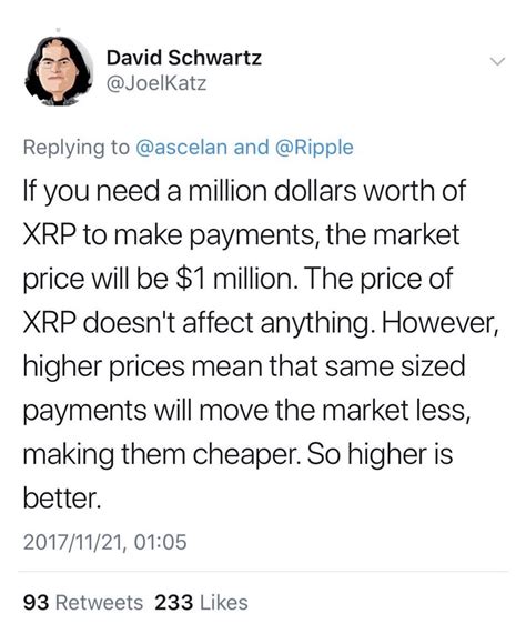 Xrp Captain On Twitter Xrp Needs To Be At Higher Price