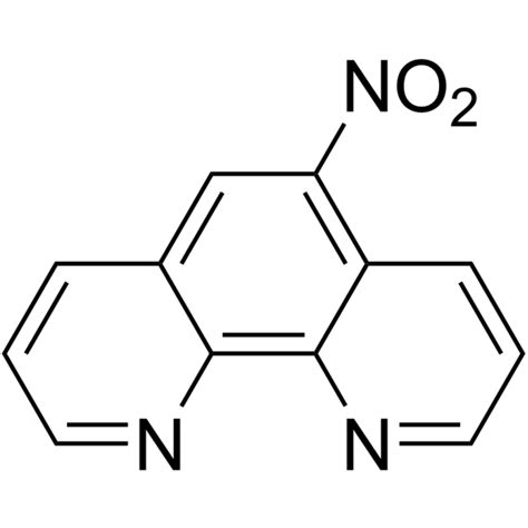 5-Nitro-1,10-phenanthroline (5-NP) | CAS 4199-88-6 | AbMole BioScience ...