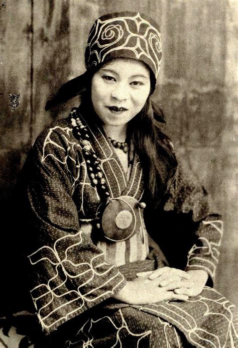 collective-history: An Ainu woman, one of the... - Asian History