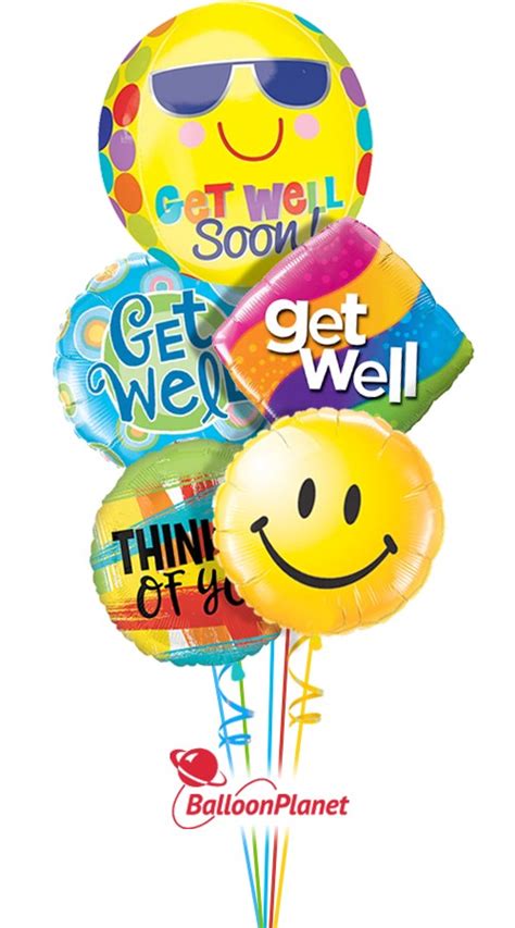 Get Well Soon Balloons Delivered Wholeselling Cheap | rbk.bm