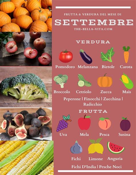 Il Calendario Della Natura Frutta Verdura Di Stagione The Bella Vita