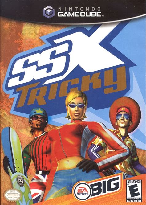 Ssx Tricky 2001 Gamecube Box Cover Art Mobygames