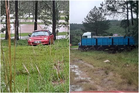 Choque Y Despiste Sin Heridos En Ruta 14