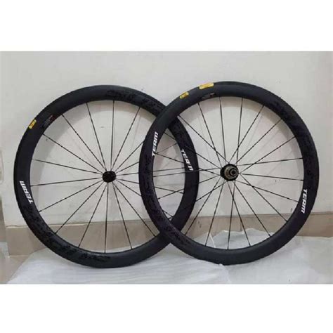 Jual Superteam New Brakeline Carbon Clincher Wheelset Road Bike Mm