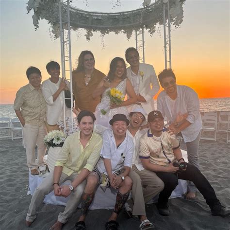 Cathy Garcia Molinas Beach Wedding Stuns And Makes Waves