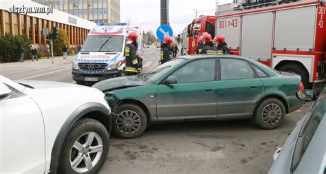 Wypadek W Centrum Olsztyna Uwaga Na Utrudnienia Wypadek W Centrum