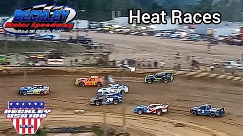 Beckley Motor Speedway Beckley USA 100 Heat Races 8 5 23 YouTube