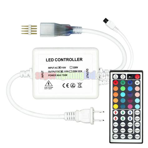 Ac V Max W Pwm Led Rgb Wireless Rf Keys Infrared Remote