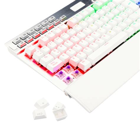 Teclado Gamer Mecanico Redragon Yama K550 Blanco Prophone