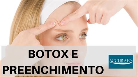 Diferença De Botox E Preenchimento Youtube