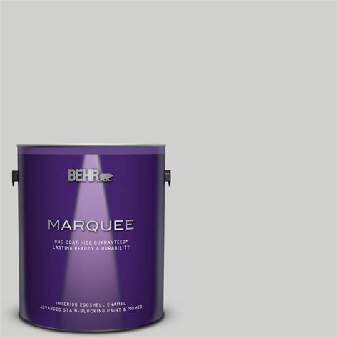 Behr Marquee Gal Ppu Halation Eggshell Enamel Interior Paint