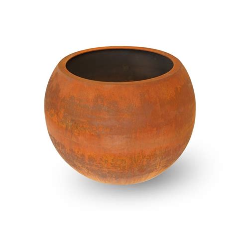 Chine Jardini Re Ext Rieure En Acier Corten Pot De Fleur En Acier