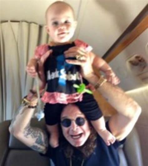 Ozzy Osbourne Hangs With Granddaughter Pearl (PHOTOS)