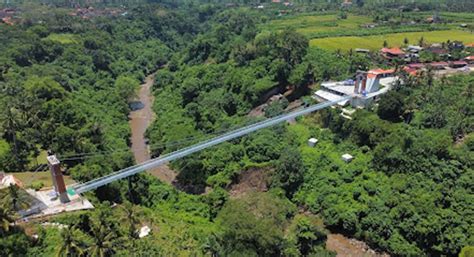 Bali Glass Bridge Jembatan Kaca Terpanjang Di Indonesia