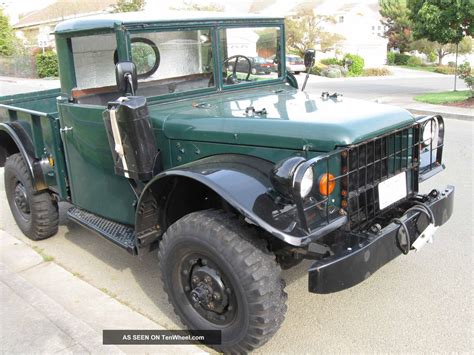 1951 Dodge M 37 Military ¾ Ton Truck 4 X 4