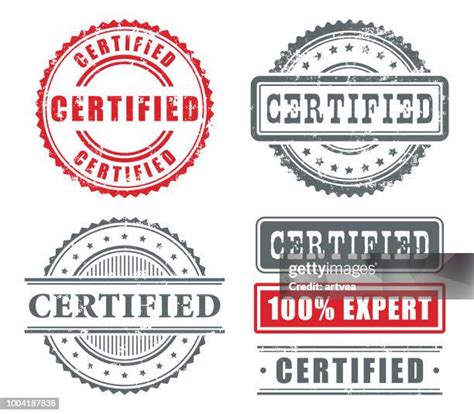 certified stamp   premium high res pictures getty images