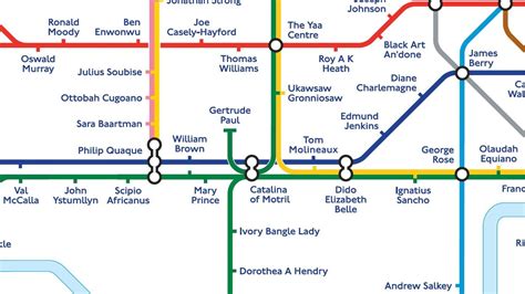 London’s Tube map redrawn to honour Black History Month | indy100