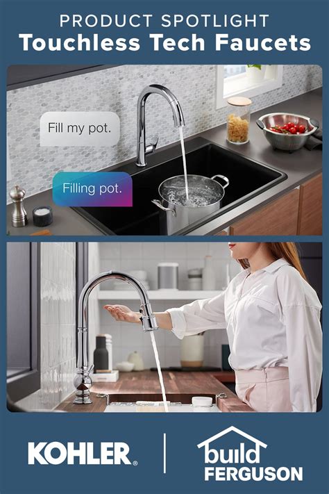 Touchless Technology Kitchen Faucets from KOHLER