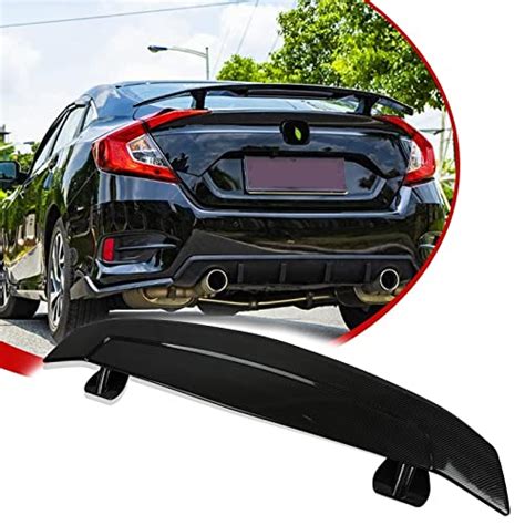 kkoneauto  universal rear spoiler gt style abs racing spoiler