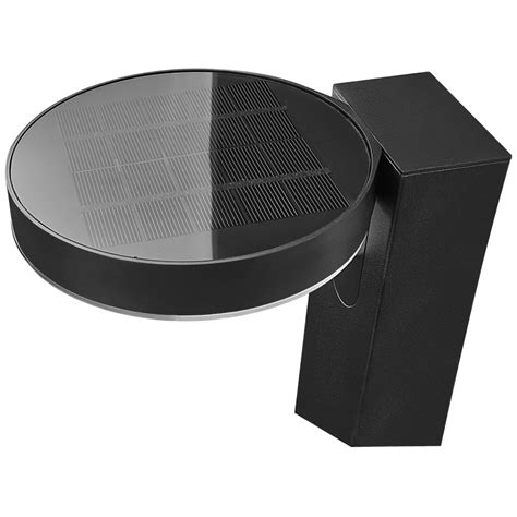 Nordlux Rica Round Black Outdoor Led Bollard Light Ukes