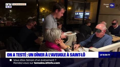 Saint Lô un dîner au restaurant dans le noir pour sensibiliser à la