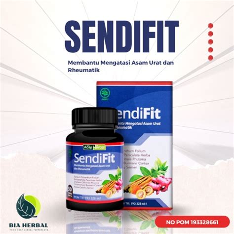 Jual Sendifit Kapsul Suplemen Nutrisi Untuk Sendi Dan Tulang Orang