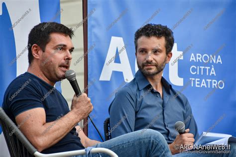 Saverio Tommasi e Francesco Malavolta ad Arona Città Teatro sullacqua