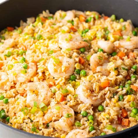 Easy Shrimp Fried Rice Recipe Video A Spicy Perspective