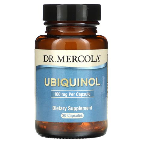 Dr Mercola Ubiquinol Mg Capsules