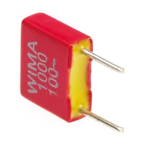 WIMA FKS2 1 0N 100M Polyester Film Capacitor Through Hole Price From