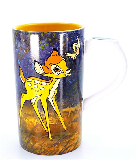 Disney Bambi Mug Ceramic Coffee Cup Tea Drinks Glasses Believe In