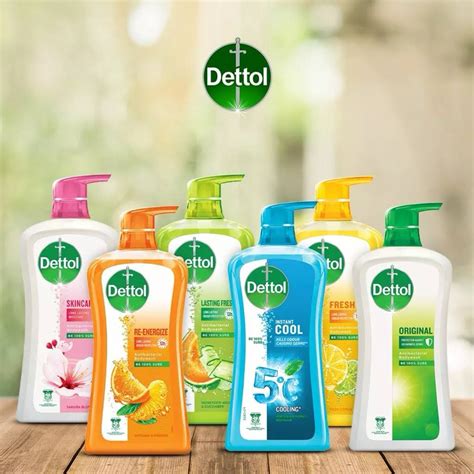 Dettol Antibacterial Shower Gel Body Wash Shampoo Ml G Original