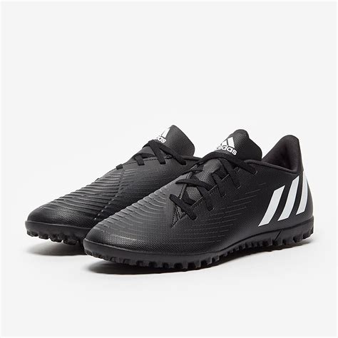 Adidas Predator Edge 4 TF Negro Blanco Rojo Botas Para Hombre Pro