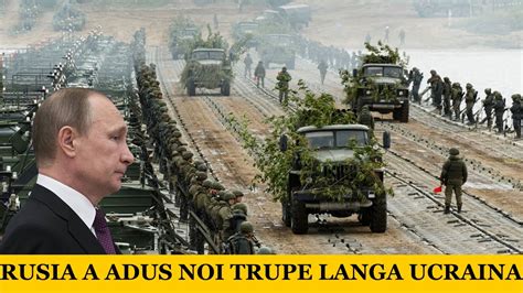 ANUNT SOCANT RUSIA A MARIT NUMARUL De TRUPE 120 000 MILITARI La