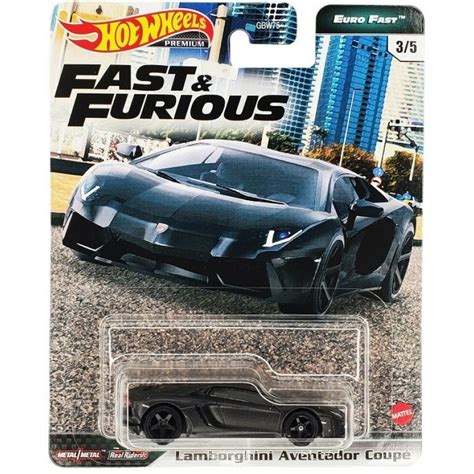 Hot Wheels Fast Furious Lamborghini Aventador Coupe Gxv