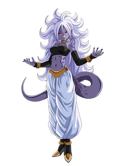 Android 21 Evil Fighter Z Cell Absorbed Render 4 By Maxiuchiha22