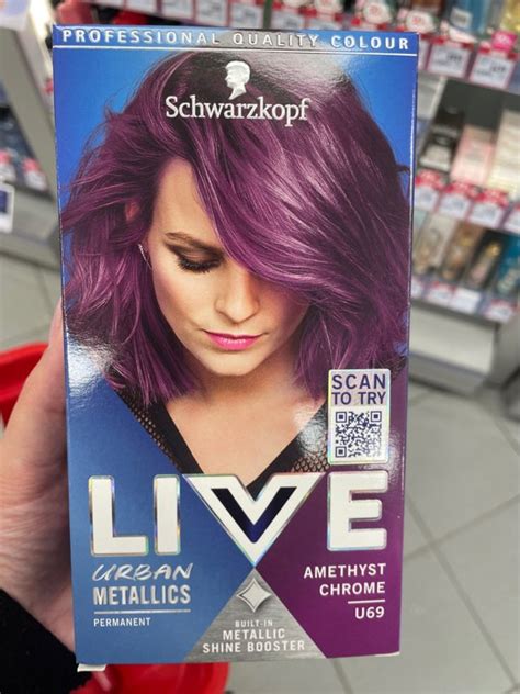 Schwarzkopf Live Color Urban Metallics U69 Amethyst Chrome INCI Beauty