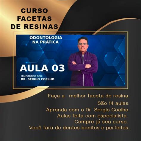 Curso De Facetas Em Resina 4d Sérgio Coelho Hotmart